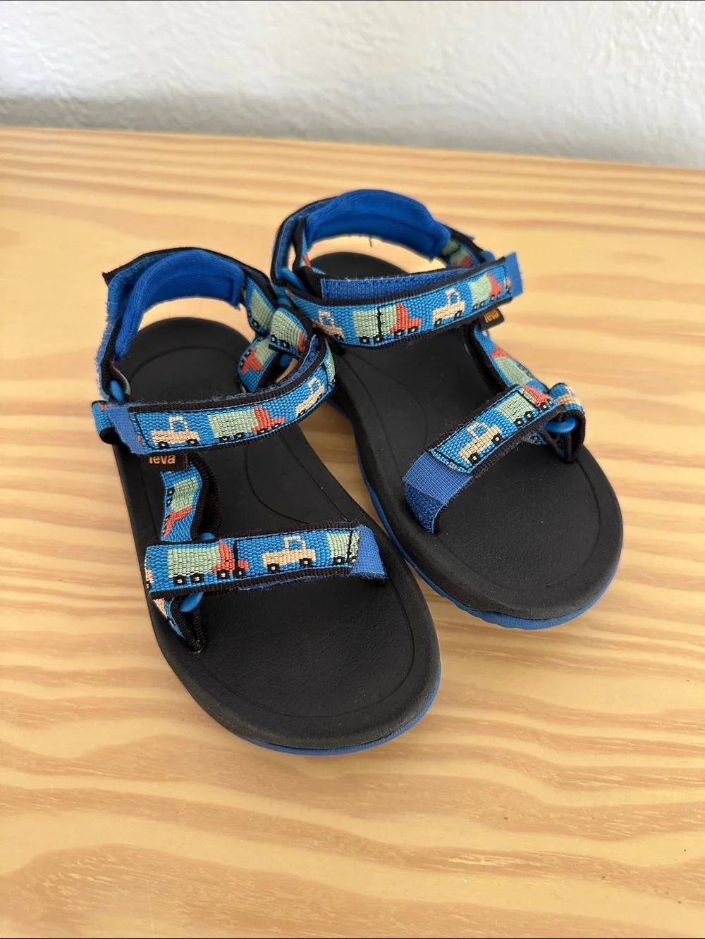 Teva Kids Blue Multi‑Vehicle Strap Sandal